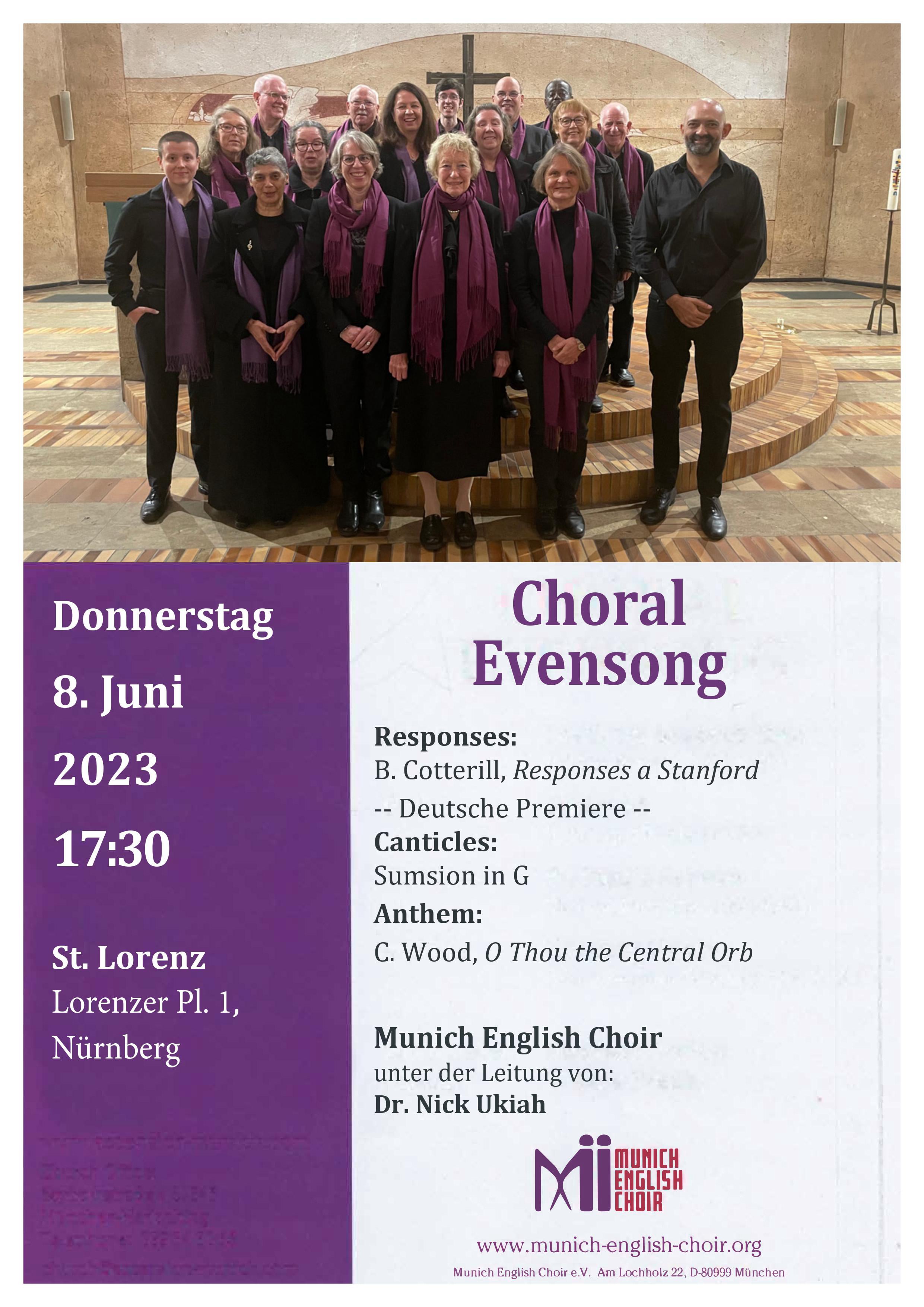 Evensong Nurnberg